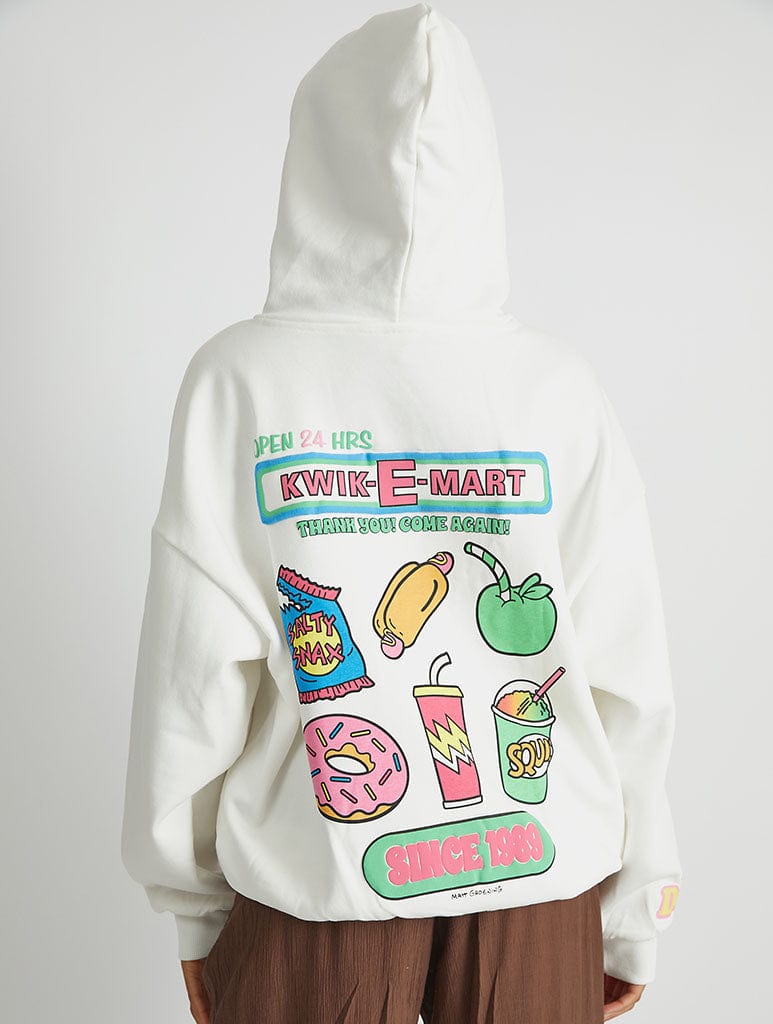 The Simpsons x Skinnydip Kwik-E-Mart Hoodie Hoodies & Sweatshirts Skinnydip London