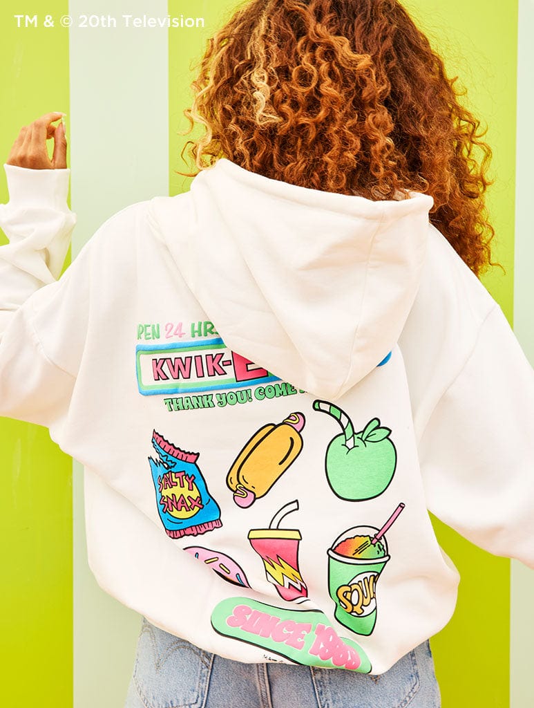 The Simpsons x Skinnydip Kwik-E-Mart Hoodie Hoodies & Sweatshirts Skinnydip London