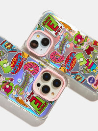 The Simpsons x Skinnydip Kwik-E-Mart Sticker Shock iPhone Case Phone Cases Skinnydip London