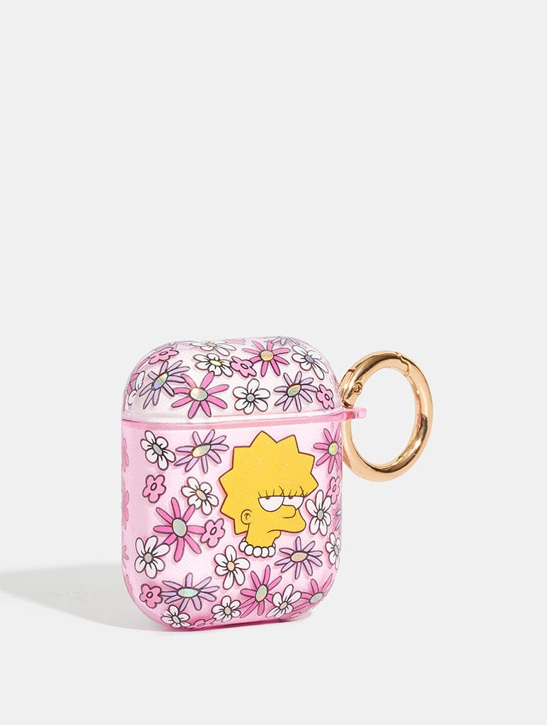 The Simpsons x Skinnydip Lisa Floral AirPods Case AirPods Cases Skinnydip London