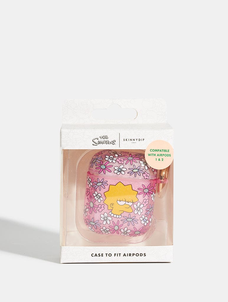 The Simpsons x Skinnydip Lisa Floral AirPods Case AirPods Cases Skinnydip London