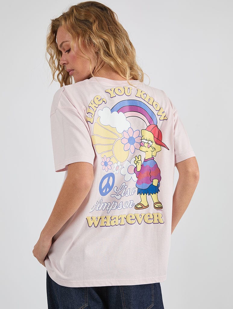 The Simpsons x Skinnydip Lisa Like You Know Whatever T-Shirt Tops & T-Shirts Skinnydip London