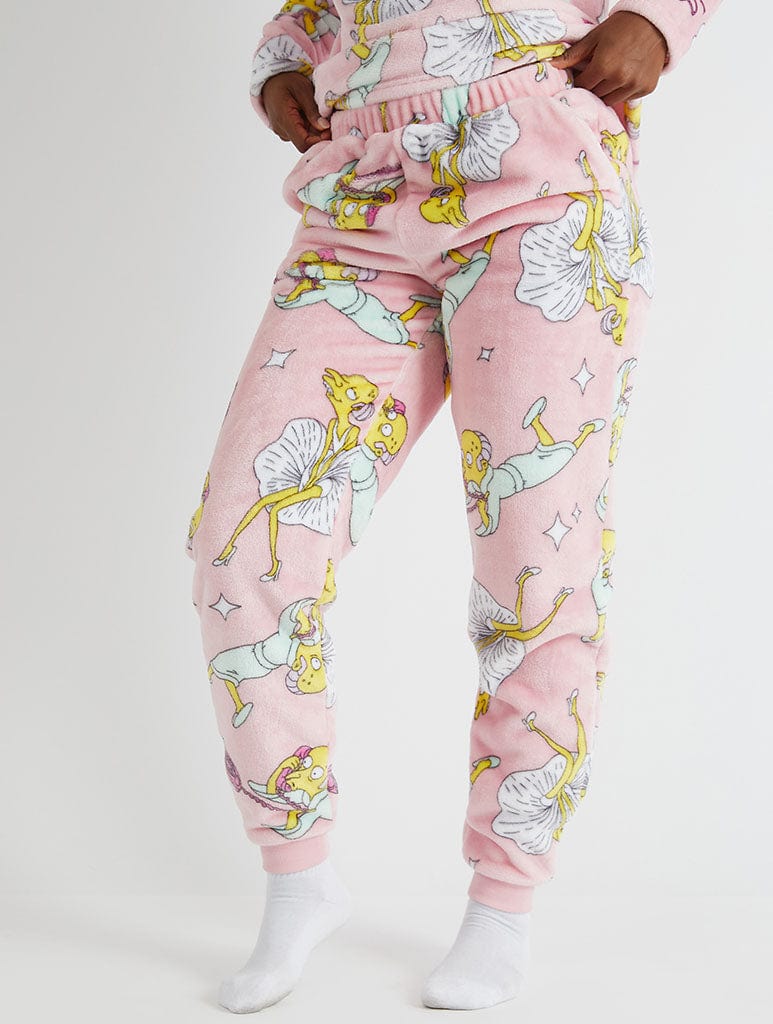 The Simpsons x Skinnydip Mr Burns Fleece Pyjama Set Lingerie & Nightwear Skinnydip London