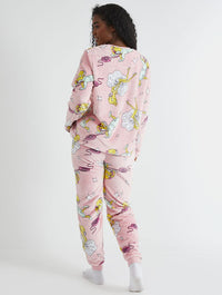The Simpsons x Skinnydip Mr Burns Fleece Pyjama Set Lingerie & Nightwear Skinnydip London