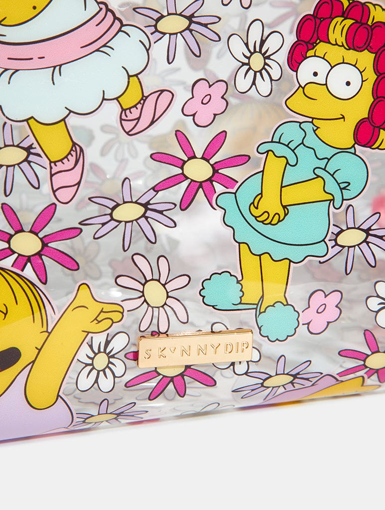 The Simpsons x Skinnydip Nerdy Floral Wash Bag Wash Bags Skinnydip London