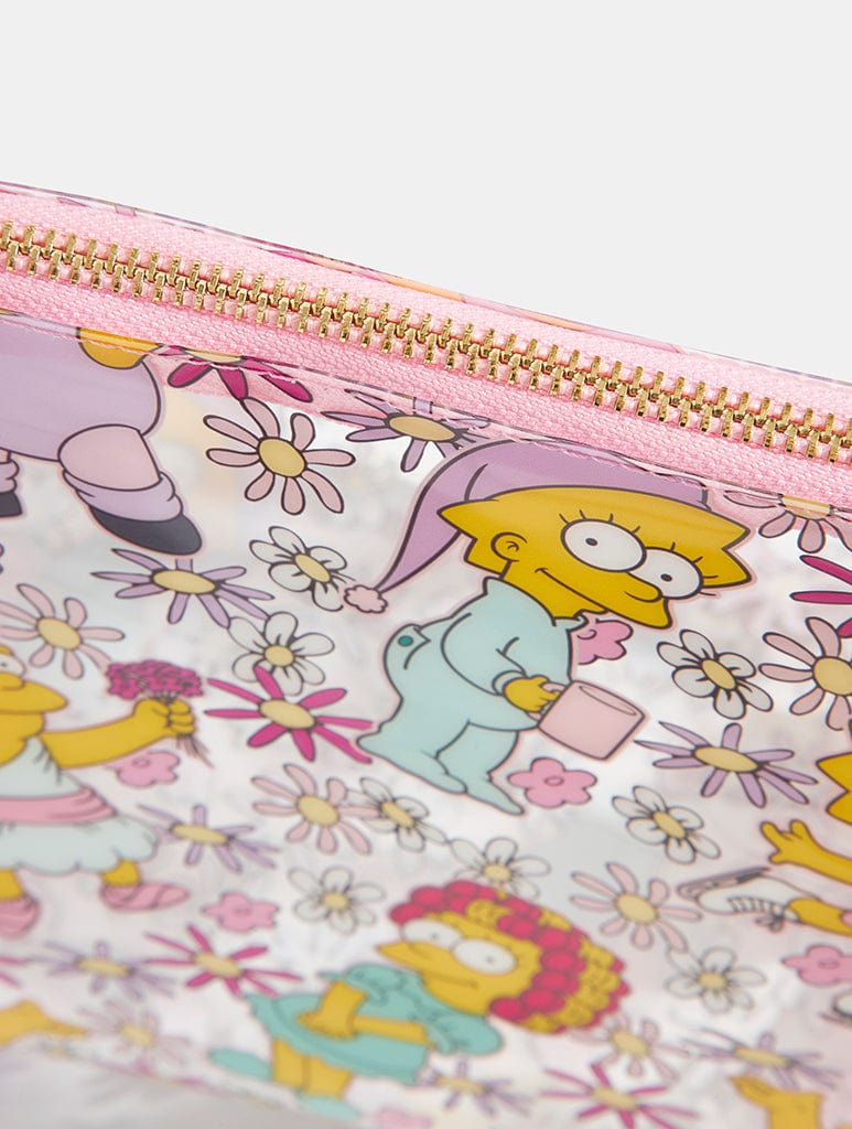 The Simpsons x Skinnydip Nerdy Floral Wash Bag Wash Bags Skinnydip London