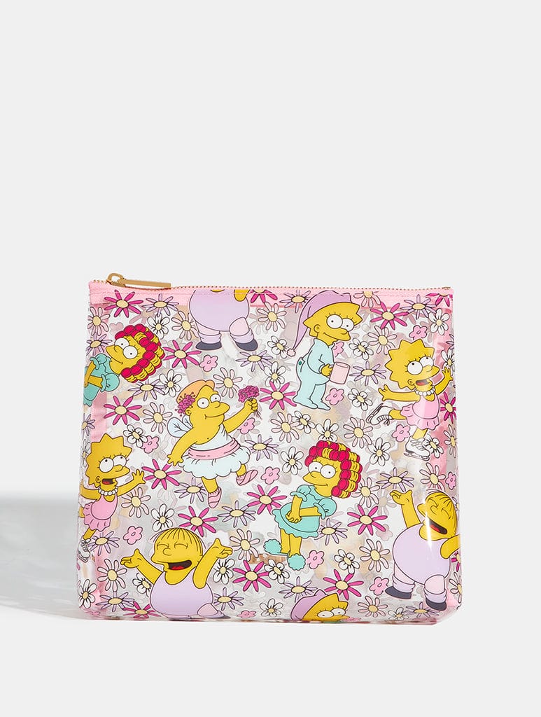 The Simpsons x Skinnydip Nerdy Floral Wash Bag Wash Bags Skinnydip London