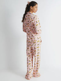 The Simpsons x Skinnydip Pyjama Set in Pink Lingerie & Nightwear Skinnydip London