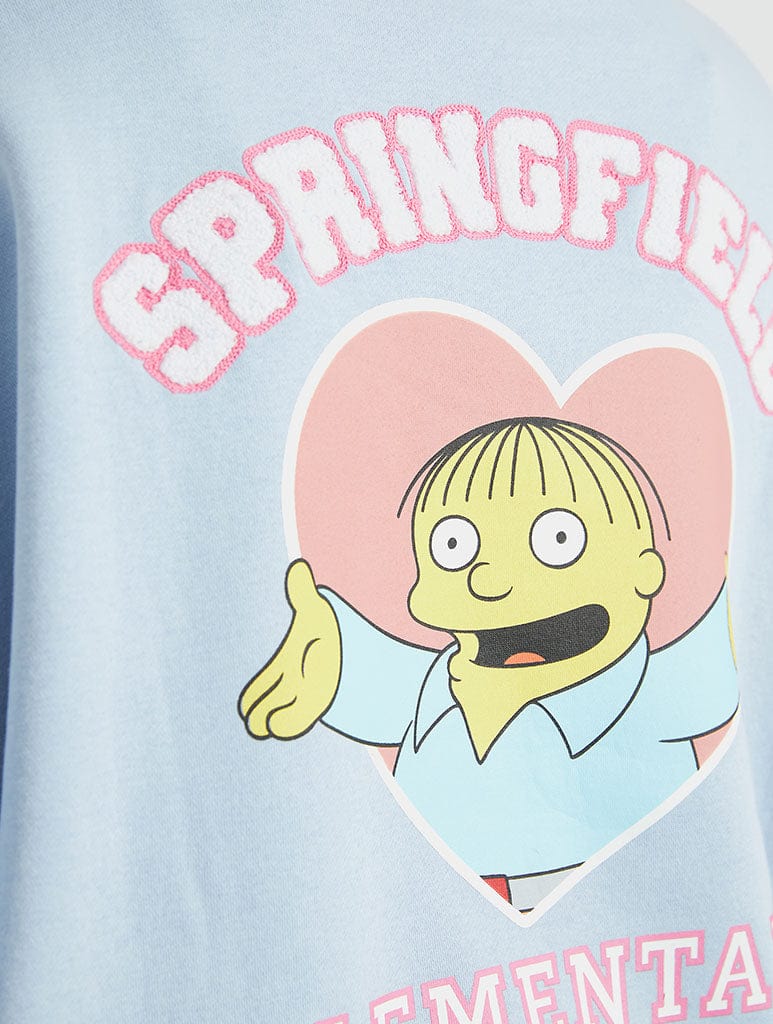 The Simpsons x Skinnydip Springfield Elementary Sweatshirt Hoodies & Sweatshirts Skinnydip London