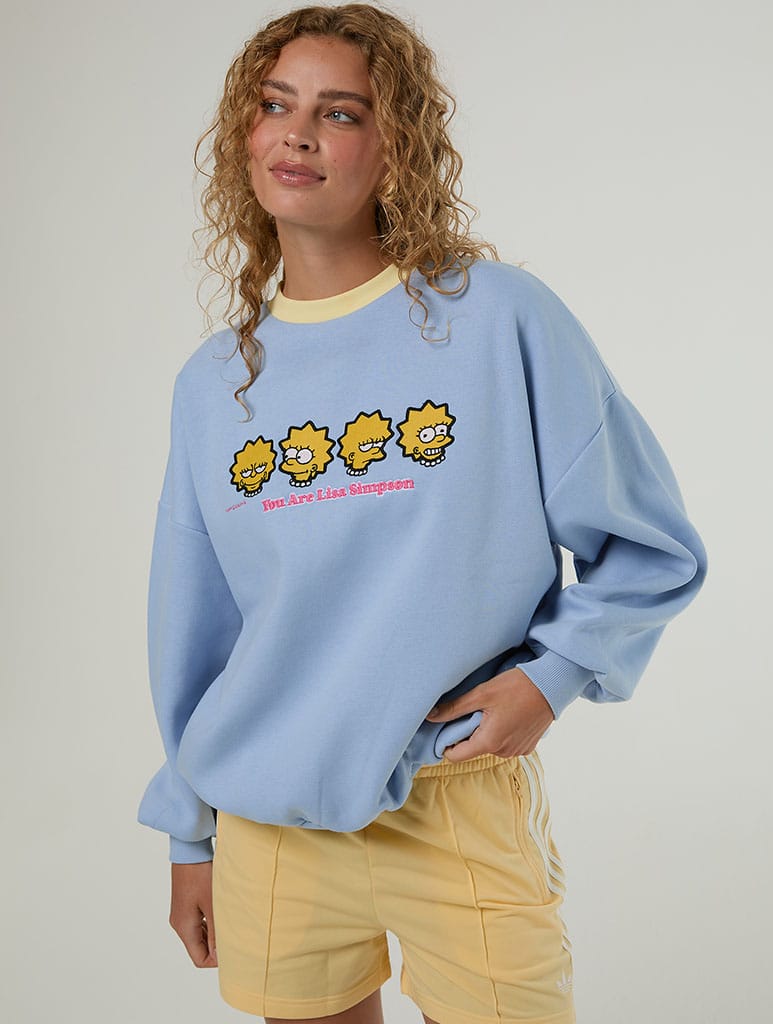 The Simpsons x Skinnydip You Are Lisa Simpsons Sweatshirt Hoodies & Sweatshirts Skinnydip London