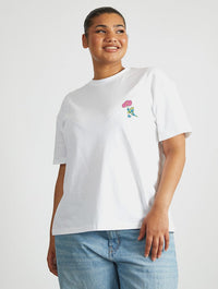 The Smurfs Flying Flowers T-Shirt Tops & T-Shirts Skinnydip London