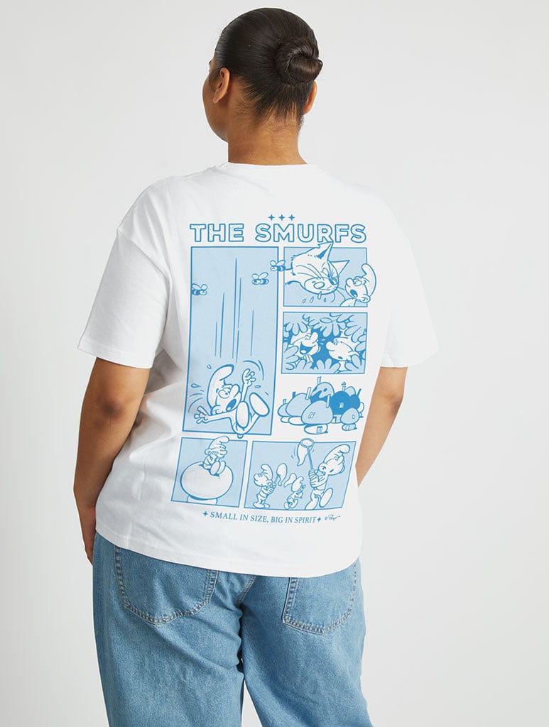 The Smurfs Tonal T-Shirt Tops & T-Shirts Skinnydip London