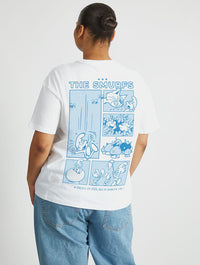 The Smurfs Tonal T-Shirt Tops & T-Shirts Skinnydip London