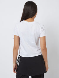 The Very Hungry Caterpillar x Skinnydip Bloom Where You Wiggle Baby T-Shirt In White Tops & T-Shirts Skinnydip London