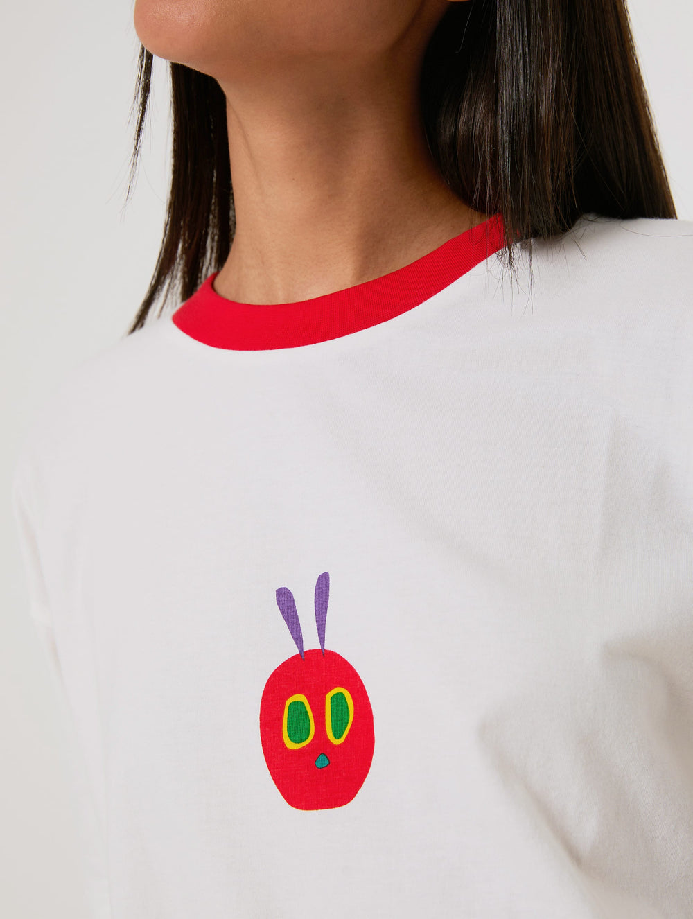The Very Hungry Caterpillar x Skinnydip Ringer T-Shirt and Trouser Set with Eye Mask Lingerie & Nightwear Skinnydip London