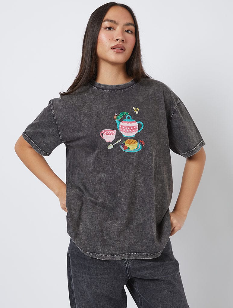 The Very Hungry Caterpillar x Skinnydip Tea Time T-Shirt Tops & T-Shirts Skinnydip London