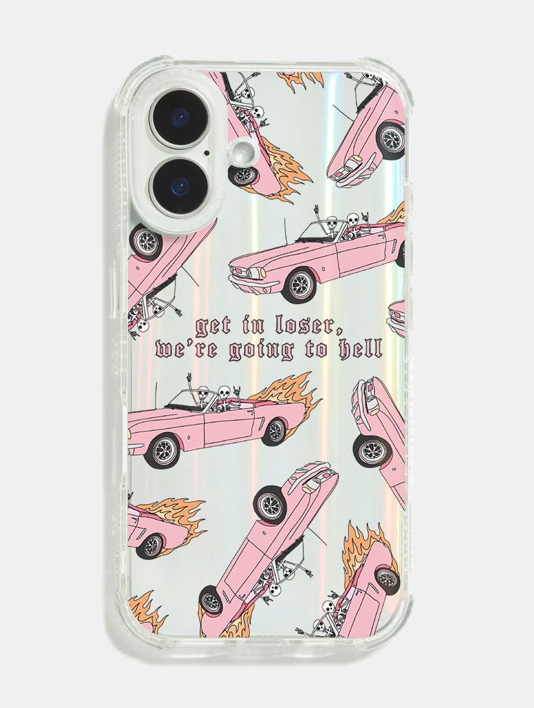 Tillie Rose Studio x Skinnydip We're Going To Hell Shock iPhone Case Phone Cases Skinnydip London