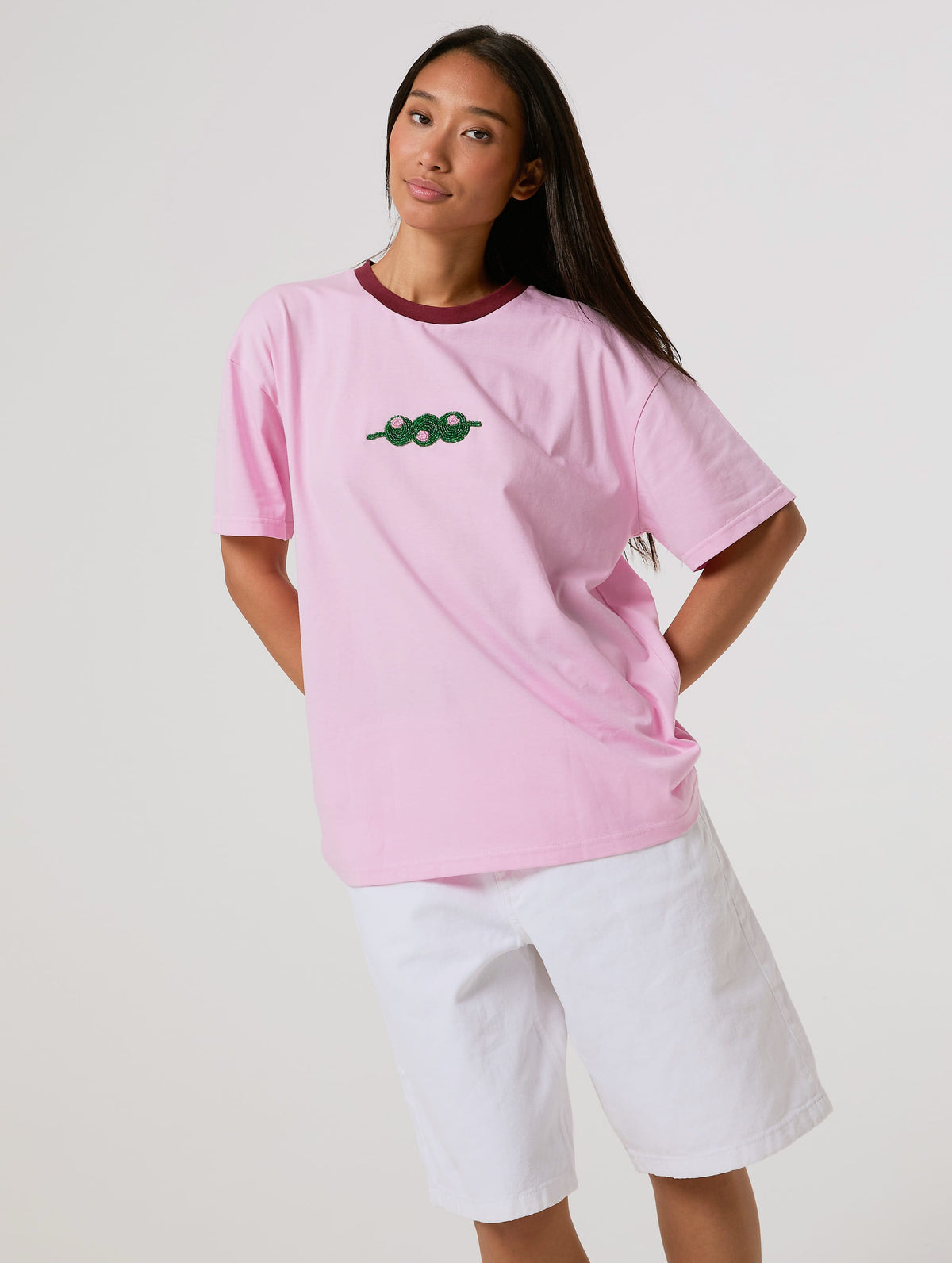 Tini Time Pink T-Shirt Tops & T-Shirts Skinnydip London