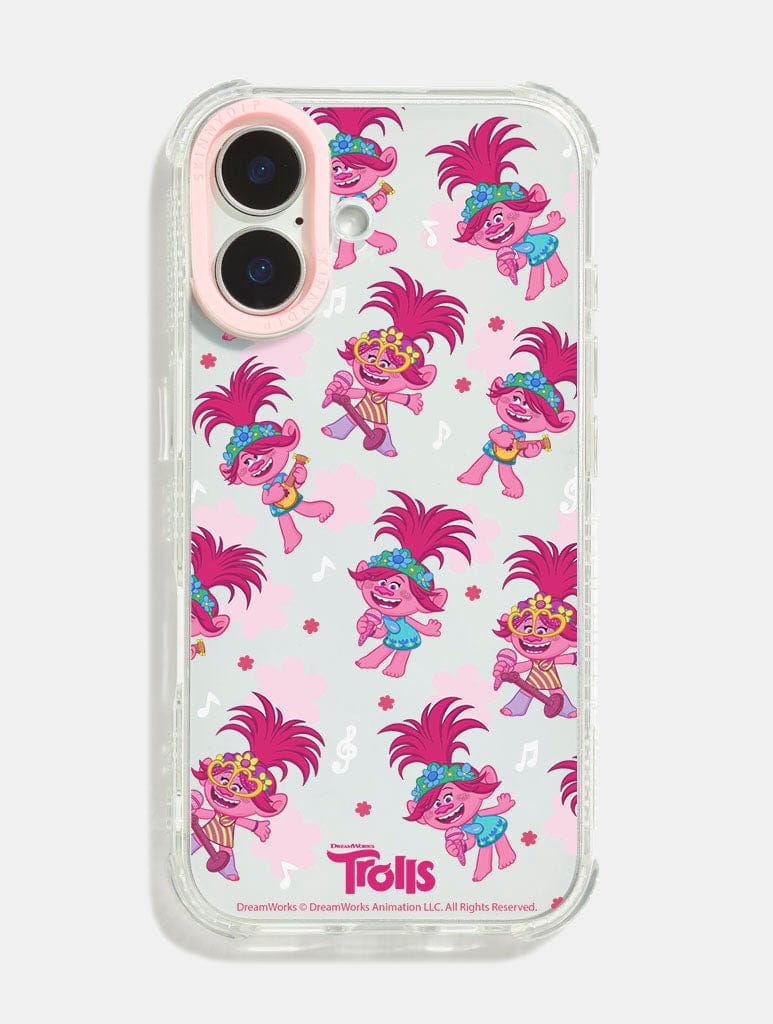 Trolls x Skinnydip Princess Poppy Repeat Shock iPhone Case Phone Cases Skinnydip London