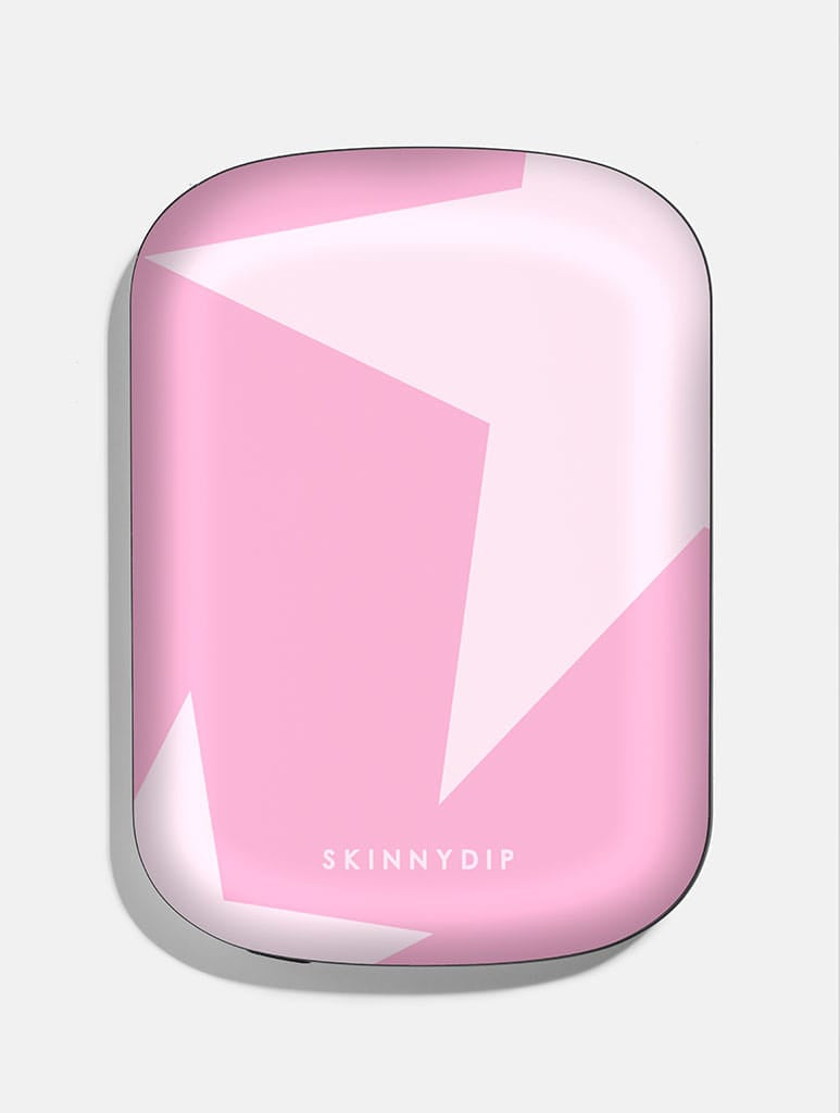 Two Stars Pink and White Portable Magsafe Charger Portable Chargers Skinnydip London