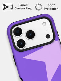 Two Stars Purple Ultra Protective iPhone Case Phone Cases Skinnydip London