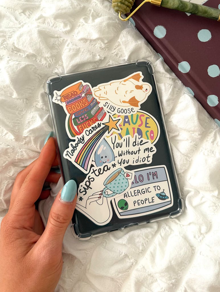 Unbothered 50pcs Sticker Pack Stationery Skinnydip London