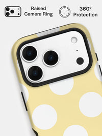 'V' Initial Patterned Yellow Ultra Protective iPhone Case Phone Cases Skinnydip London
