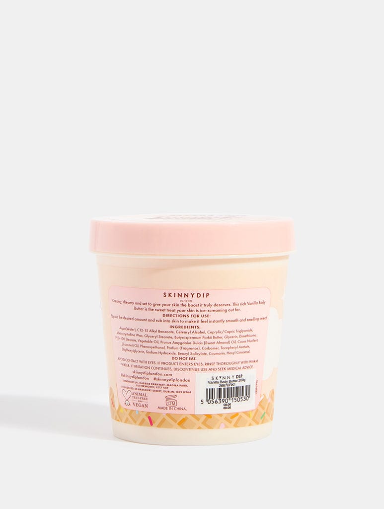 Vanilla Body Butter 200g Body Care Skinnydip London