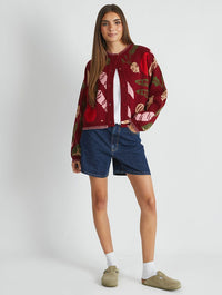 Vegetable Knitted Cardigan Jumpers & Cardigans Skinnydip London