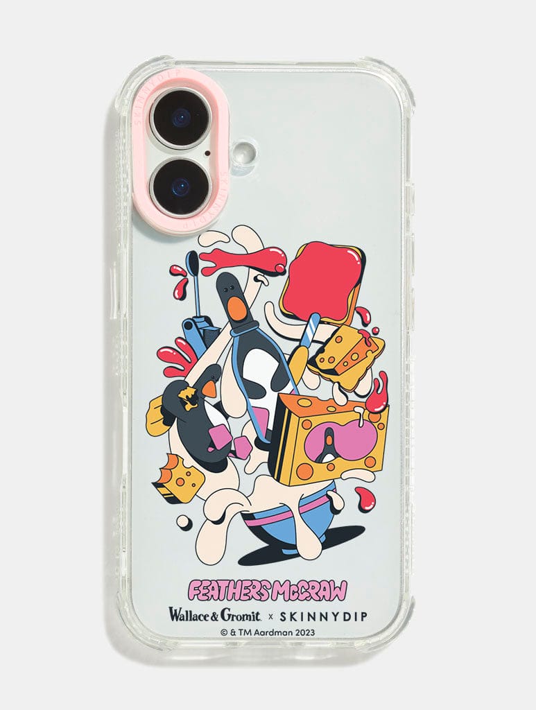 Wallace & Gromit x Skinnydip Breakfast Time Shock iPhone Case | Wallace & Gromit Phone Cases Wallace & Gromit x Skinnydip Breakfast Time Shock iPhone Case | Wallace & Gromit Phone Cases