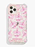 Wallace & Gromit x Skinnydip Feathers Heart Shock iPhone Case Phone Cases Skinnydip London