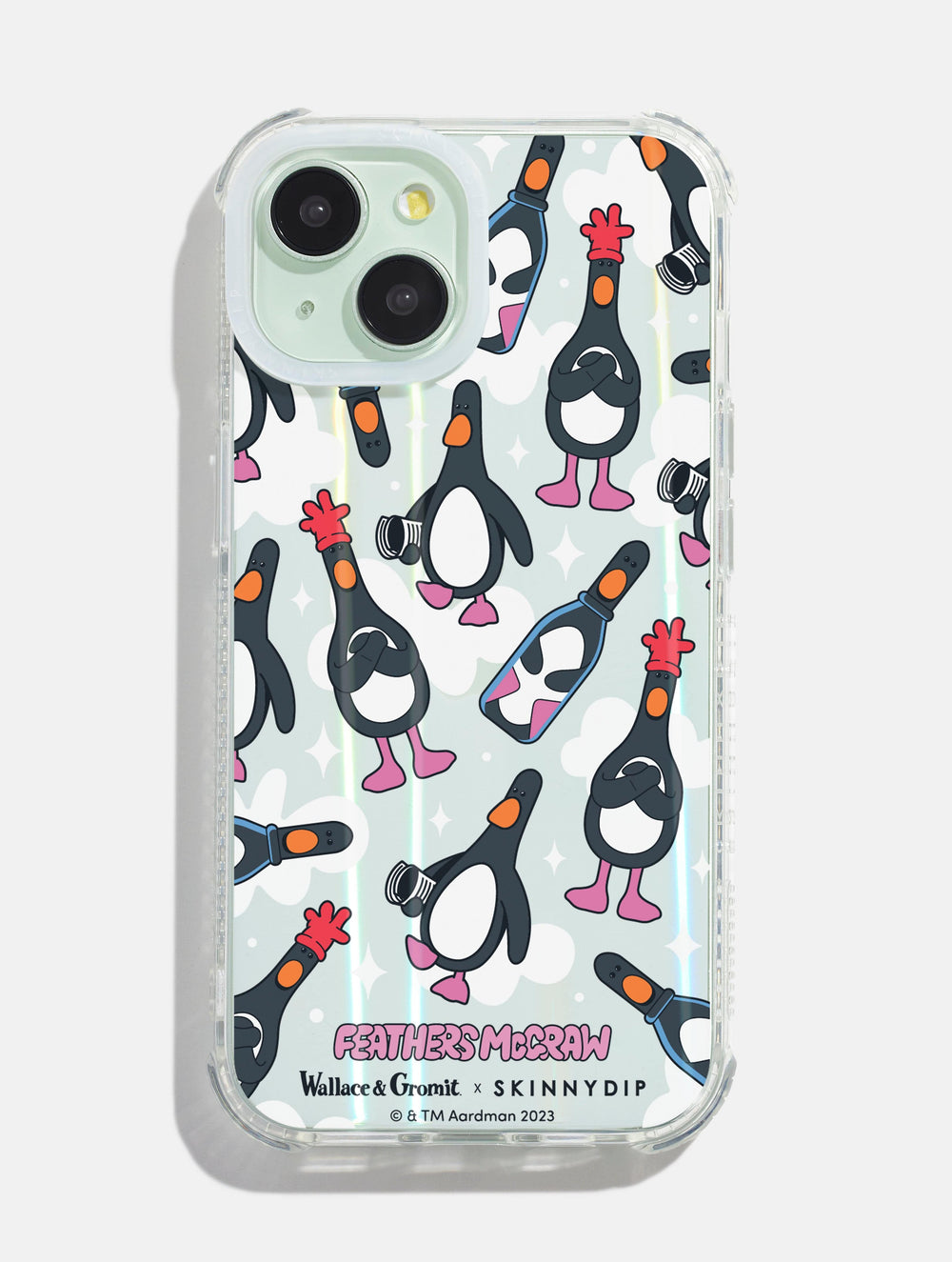 Wallace & Gromit x Skinnydip Feathers Shock iPhone Case Phone Cases Skinnydip London