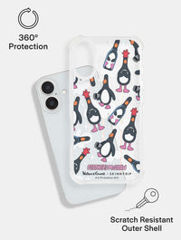 Wallace & Gromit x Skinnydip Feathers Shock iPhone Case Phone Cases Skinnydip London
