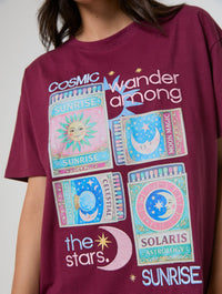 Wander Among The Stars T-Shirt Tops and T-Shirts Skinnydip London