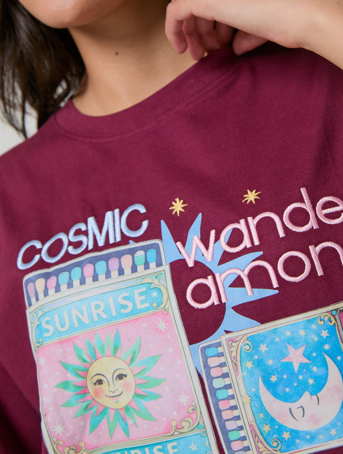 Wander Among The Stars T-Shirt Tops and T-Shirts Skinnydip London