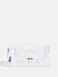 White Bow Makeup Bag Makeup Bags & Washbags Skinnydip London