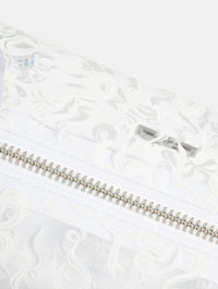 White Bow Makeup Bag Makeup Bags & Washbags Skinnydip London