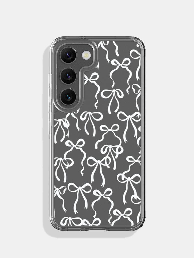 White Bows Android Case | Shop Cute Minimalist Phone Cases | Skinnydip London White Bows Android Case | Shop Cute Minimalist Phone Cases | Skinnydip London
