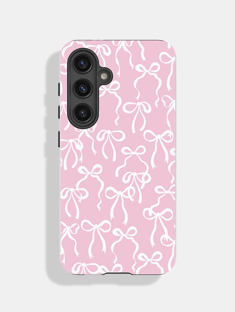 White Bows Ultra Protective Android Case Phone Case Skinnydip London
