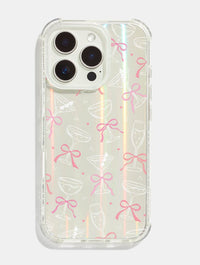 White Cocktail Bows Shock iPhone Case Phone Cases Skinnydip London