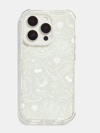 White Cowboy Valentine Shock iPhone Case Phone Cases Skinnydip London