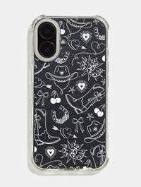 White Cowboy Valentine Shock iPhone Case Phone Cases Skinnydip London