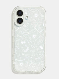 White Cowboy Valentine Shock iPhone Case Phone Cases Skinnydip London