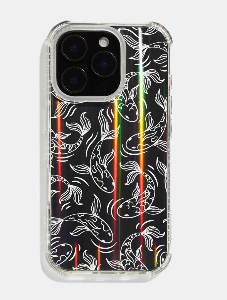 White Koi Fish Shock iPhone Case Phone Cases Skinnydip London