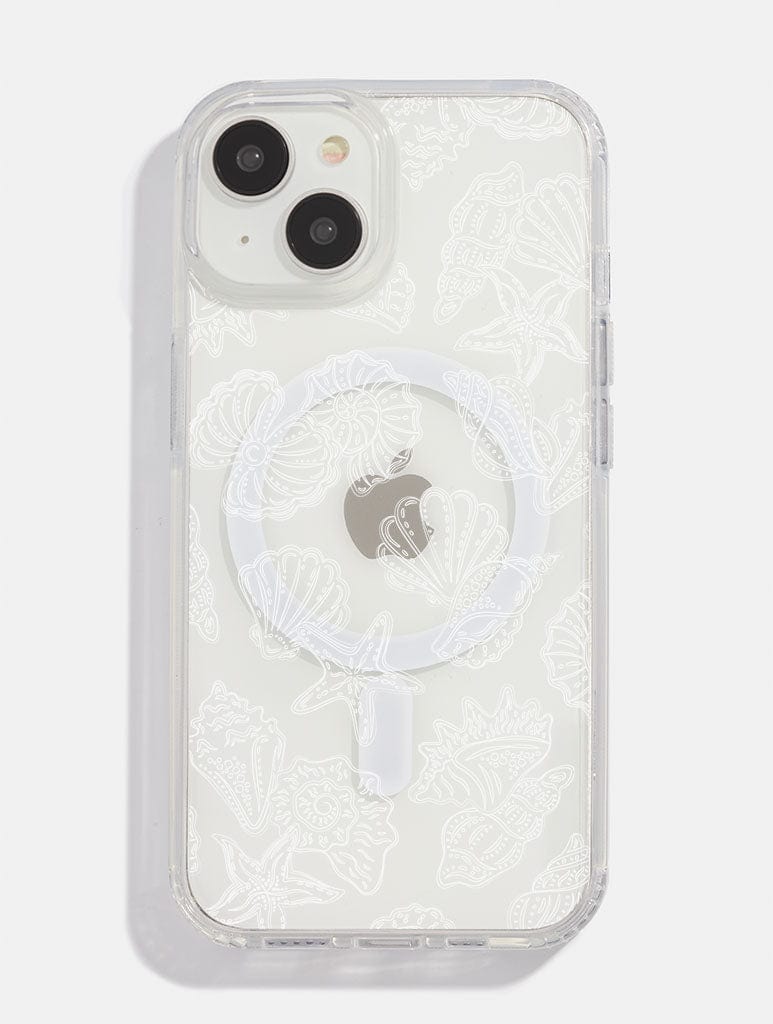 White Sea Shells MagSafe iPhone Case Phone Cases Skinnydip London