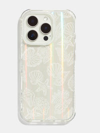 White Sea Shells Shock iPhone Case Phone Cases Skinnydip London