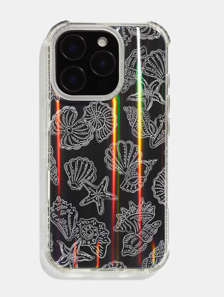 White Sea Shells Shock iPhone Case Phone Cases Skinnydip London
