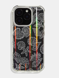 White Sea Shells Shock iPhone Case Phone Cases Skinnydip London