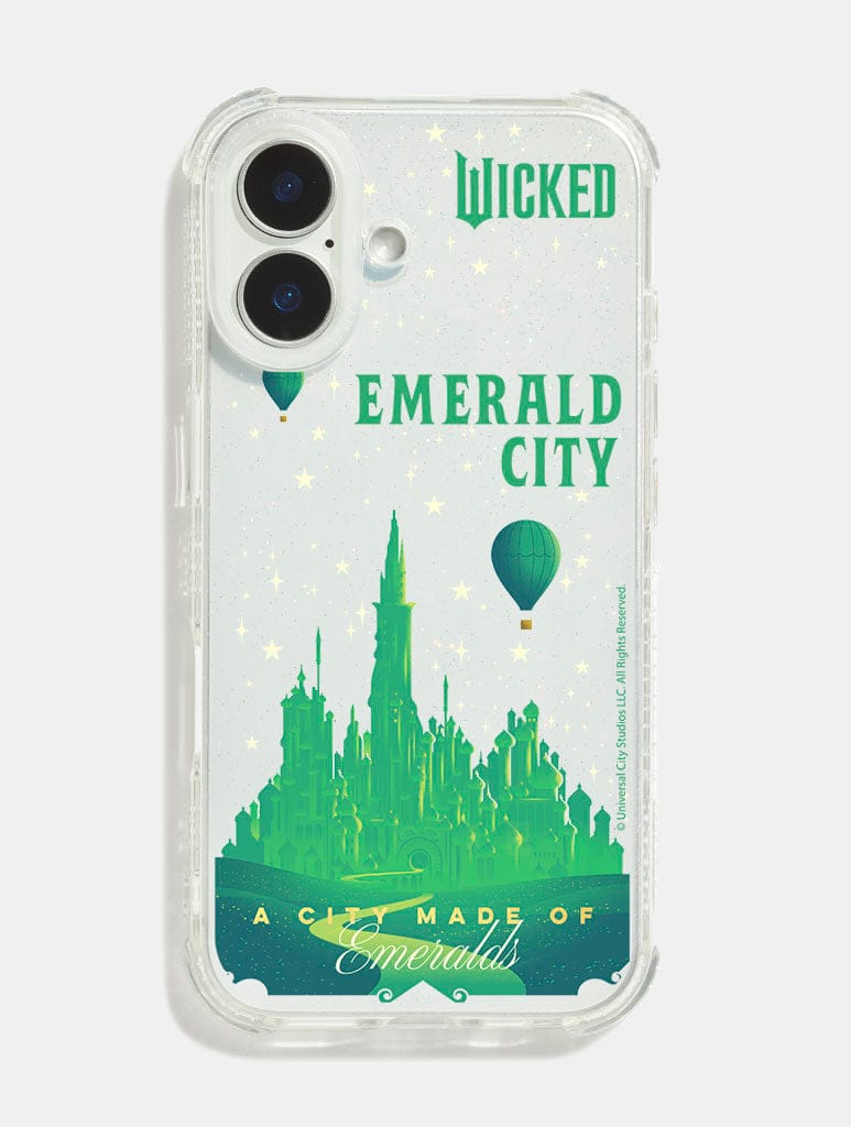 Wicked x Skinnydip Emerald City Shock iPhone Case Phone Cases Skinnydip London