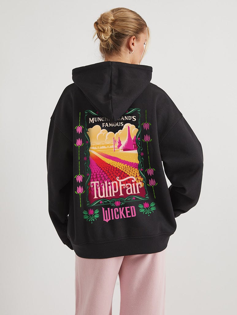 Wicked x Skinnydip Munchkin Land Hoodie In Black Hoodies & Sweatshirts Skinnydip London